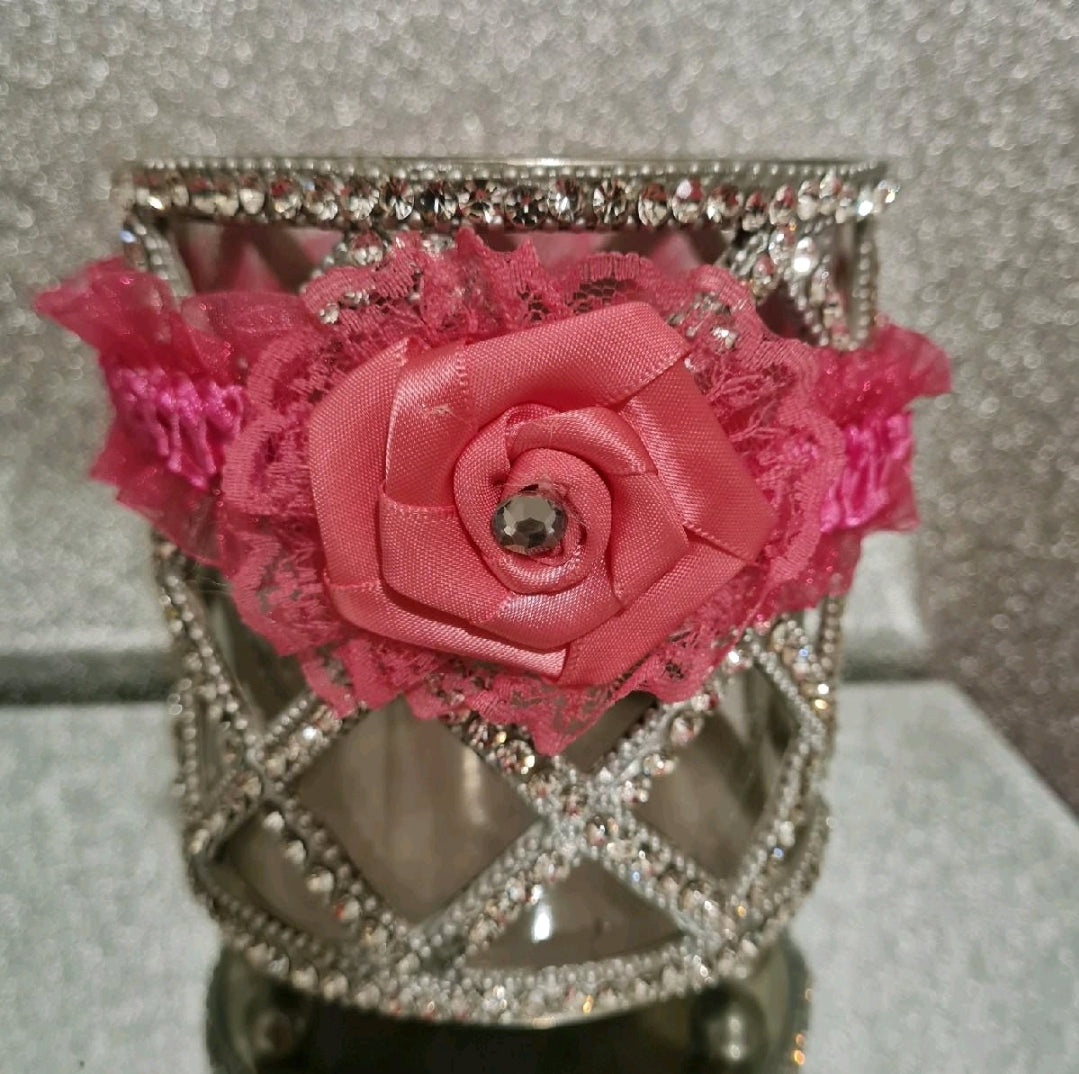 Red rose headband